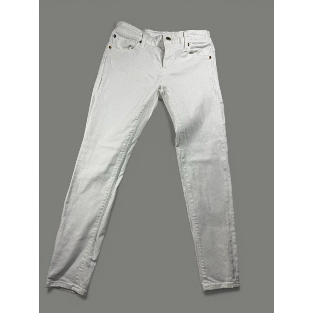 Denim & Supply Ralph Lauren White Crop Skinny Jeans - Size 27